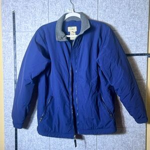 L.L. Bean Small Navy Zip Up Medium Weight Jacket | Navy Color | Offers Welcome!